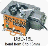 DBD-16L Rebar Bender, vergalhões bender